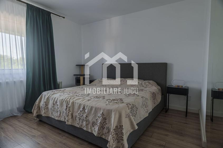 Apartament cu 2 camere semidecomandat, mobilat în Jucu de Sus