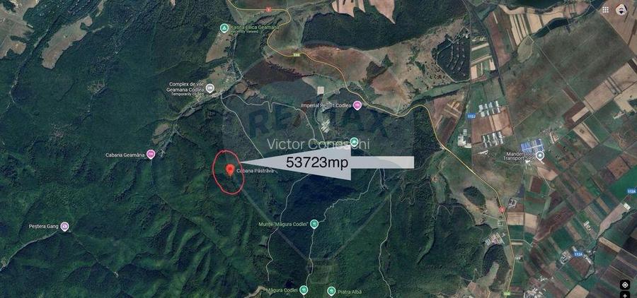 Teren de vanzare 53,723mp Codlea / Nord-Vest