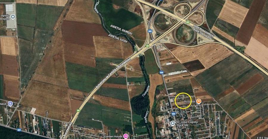 Vanzare teren intravilan Ciorogarla, 350 mp, in apropierea A1 / A0 - 5