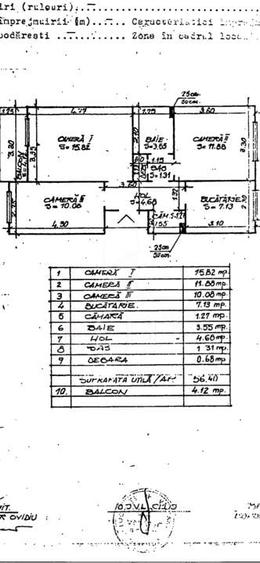 Apartament 3 camere în zona PIATA 14 IULIE - 2