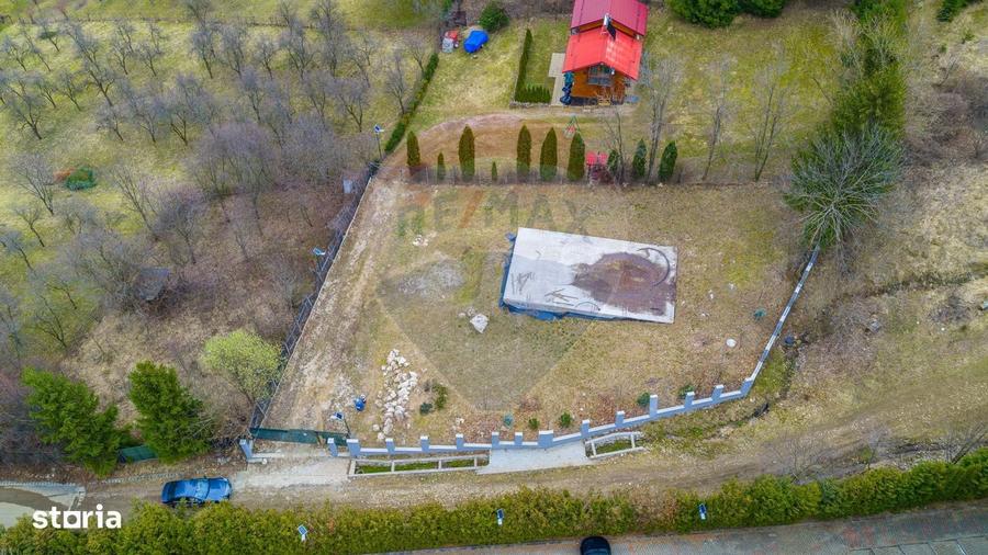 Teren 857mp Sacele/ fundatie / proiect casa/ AC- cf / Strada 7 Izvoare - 1
