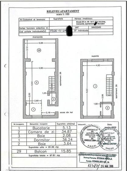 Apartament tip duplex 3 camere cu garaj si terasa - 6