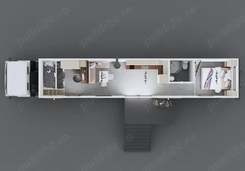 Tiny House Container locuinta,casa mobila. - 4