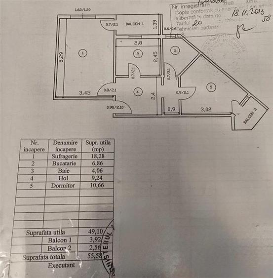 Tomesti - 2 camere decomandat - etaj intermediar - renovat complet - 13