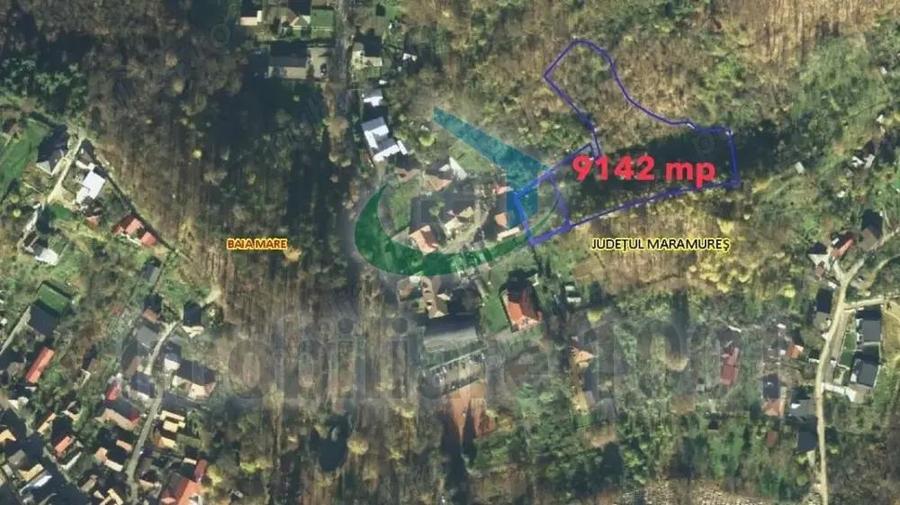 Baia Mare, teren suprafata 9142 mp, Strada Petofi Sandor, proximitatea Parcului Municipal Regina Mar - 1