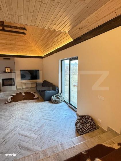 CABANA PREMIUM LA MUNTE | 123 MP | 2.200 MP TEREN | PRIVELI?TE SUPER - 1