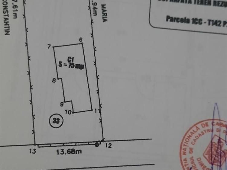 Casă individuală cu 3 camere cu Teren 1300 Mp în Izvor