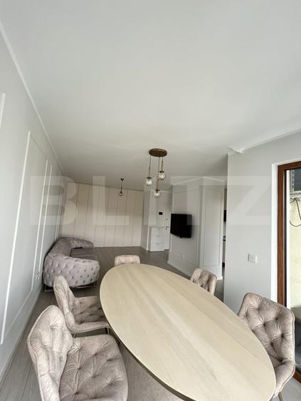 Apartament cu 2 camere decomandat, mobilat în Calea Moldovei