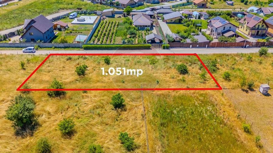 COMISION 0%  Teren 1,051mp/ Intravilan/Hărman - 2