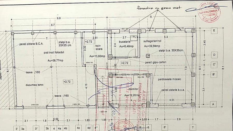 Spatiu Comercial 275 mp + Teren 1310 mp | Str. Traian - zona Metro - 7