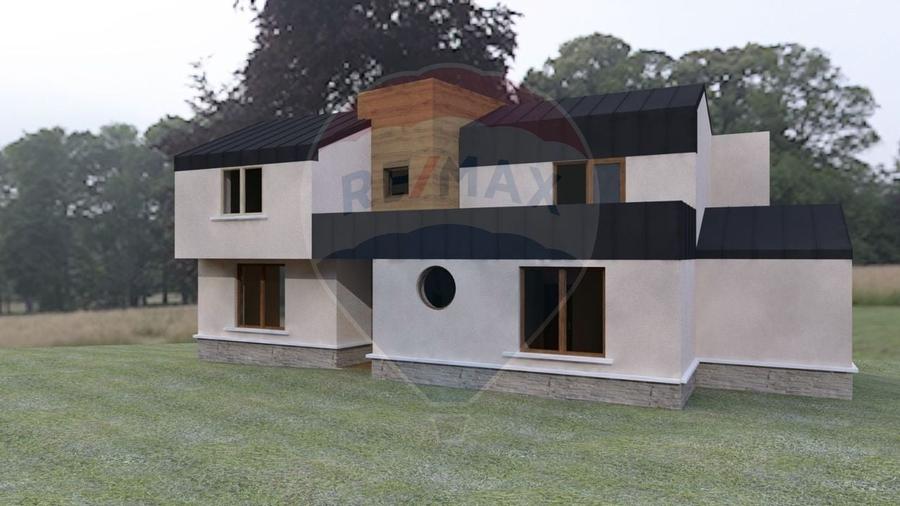 De vânzare casă cu un proiect deosebit, la roșu , Str. Gheorghe Doja - 12