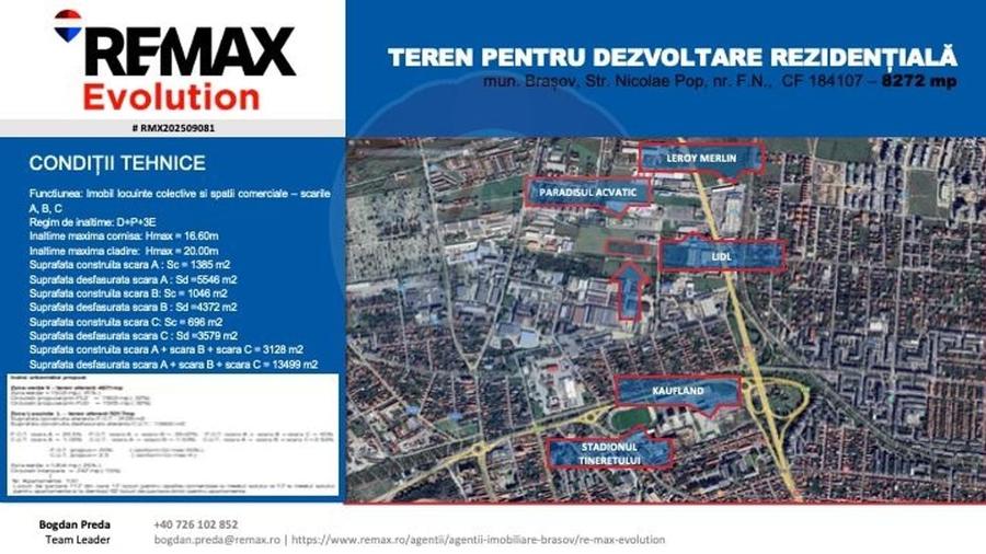 Teren pentru Dezvoltare Rezidențială – COMISION 0% - 4