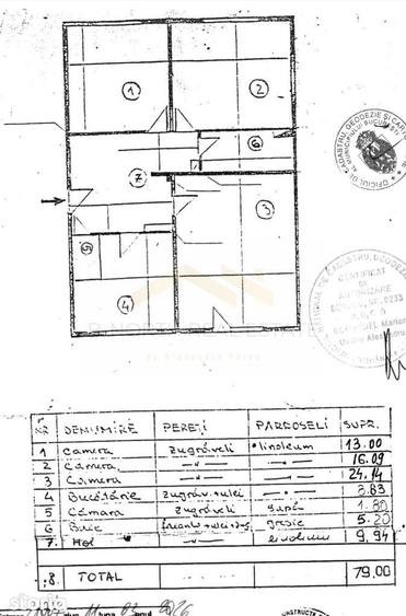 Apartament 3 camere Mall Vitan | 79 mp utili | Parcare Renovat | Bloc - 6