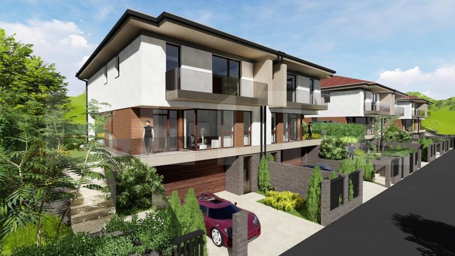 Casa 180 mp, standarde nzeb, garaj dublu, in ansamblu premium - 4