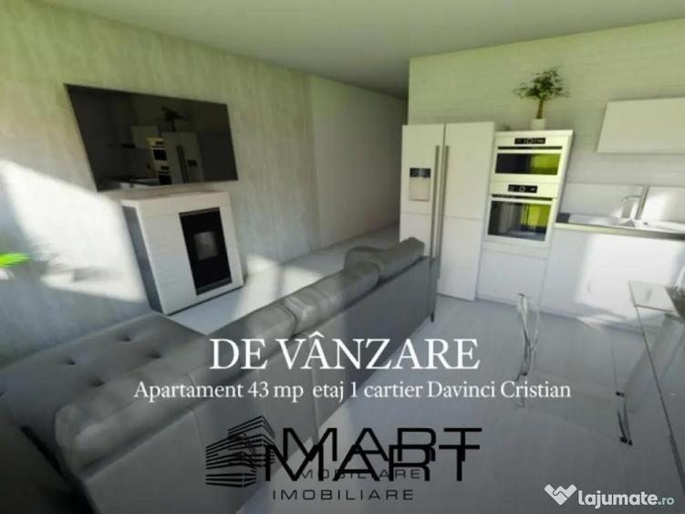 Apartament 43 mp etaj 1 cartier Davinci - 2