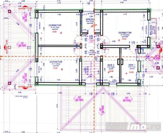 Casa 5 camere, teren 1000 mp, 177 mp Dumbravita - 2