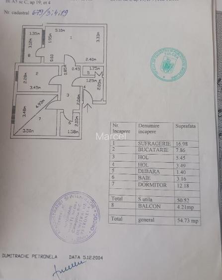 Apartament 2 camere Piata Noua pe Gavrilov Corneliu. Apartament 2 camere Piata Noua pe Gavrilov Corneliu.