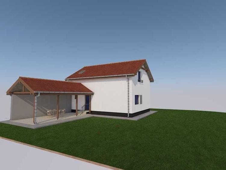 Casă cu 3 camere în Fughiu
