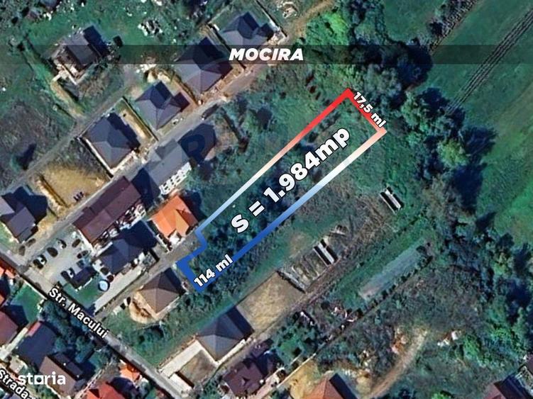 DE VANZARE- TEREN in Mocira - 1