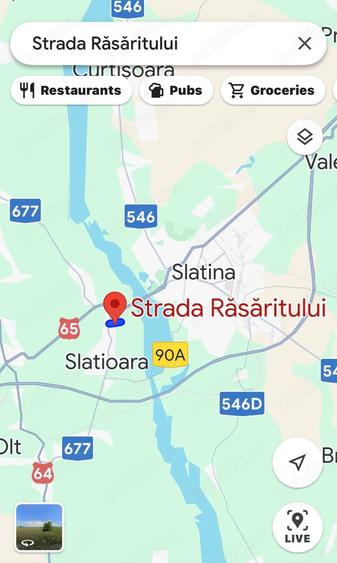 Teren de 2400 mp, în Slătioara