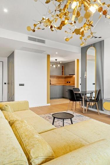 Apartament cu 2 camere semidecomandat, mobilat în Herăstrău