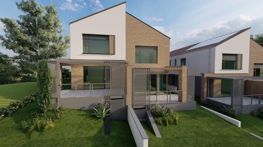 Duplex cu 4 camere cu Canalizare în Iris