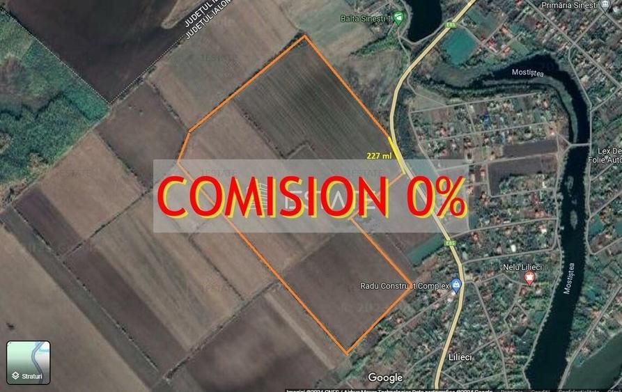 Teren Construcții intravilan de 400000 mp, în Sinești