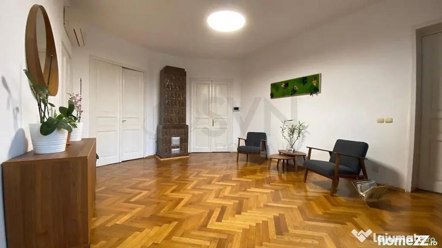 Apartament cu 7 camere semidecomandat în Dorobanți