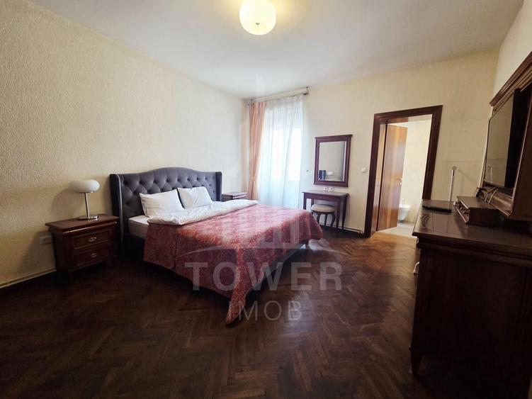Apartament cu 3 camere, mobilat în Central