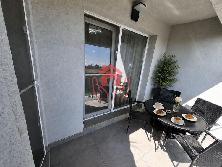 SISESTI-2 camere mobilate, 2 bai, terasa cu vedere lac, bloc boutique, parcare! - 2