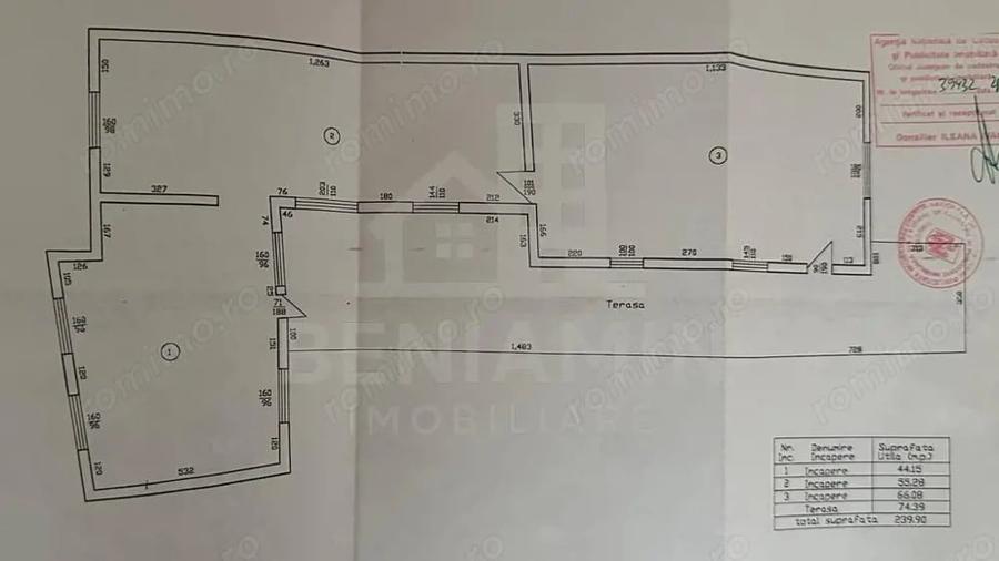 Casă cu 4 camere cu Teren 615 Mp în Central