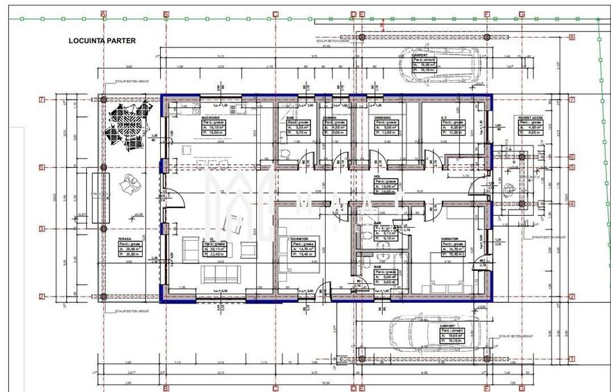 Teren Construcții intravilan de 592 mp, în Bungard