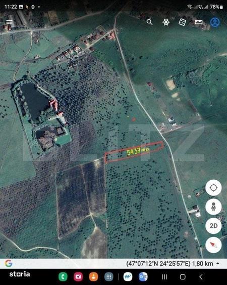 Teren extravilan, 5437mp ,zona Valea Stanelor - 2