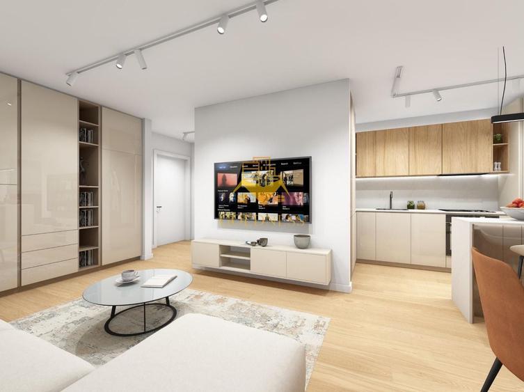 2 camere, LUX, AC, parcare, bloc nou, Plopilor Zona Parcul Rozelor - 12