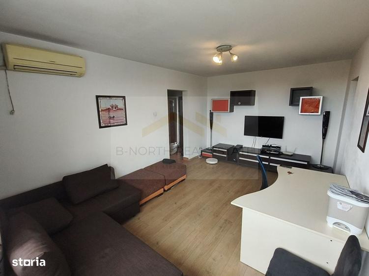 Apartament cu 2 camere semidecomandat în Tineretului