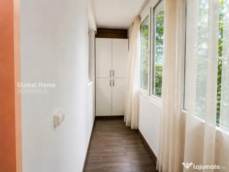 Apartament cu 2 camere semidecomandat, mobilat în Domenii