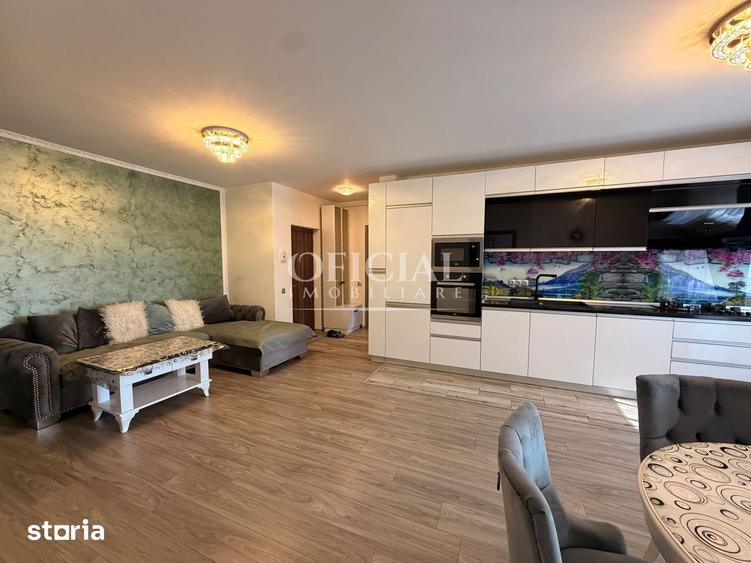 Apartament cu 3 camere semidecomandat, mobilat în Florești