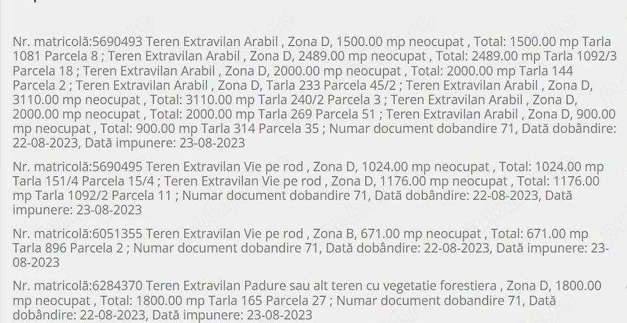 Teren de 20000 mp, în Central