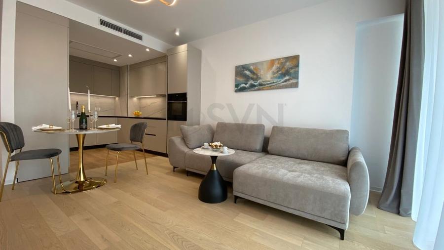 Apartament cu 2 camere semidecomandat, mobilat în Barbu Văcărescu