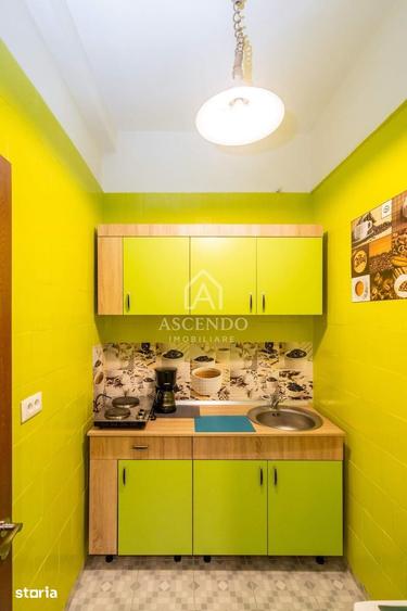 Garsoniera renovata, mobilata, Calea Victoriei, etaj 1, centrala - 12