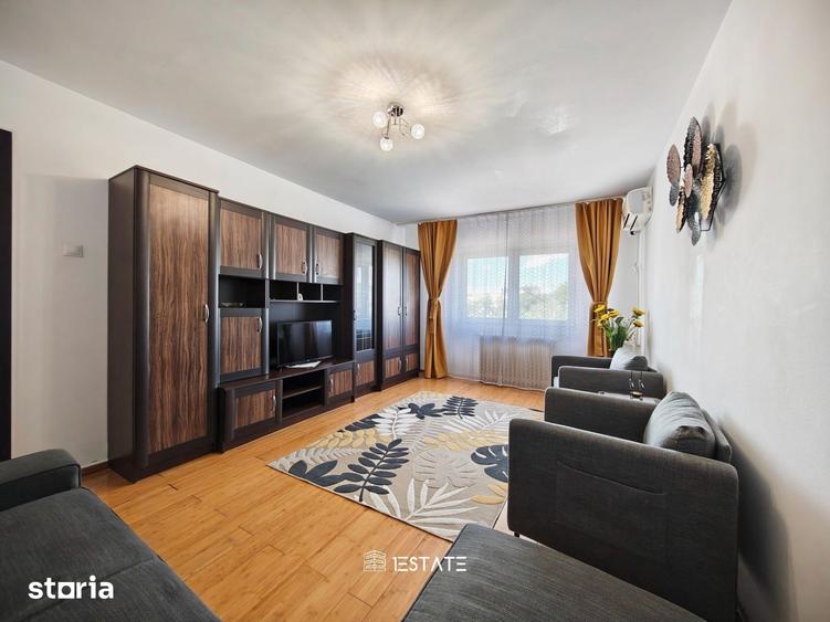 Apartament cu 2 camere decomandat, mobilat în Băneasa