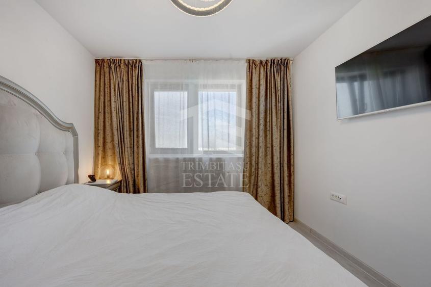 Apartament cu 3 camere semidecomandat, mobilat în Titan