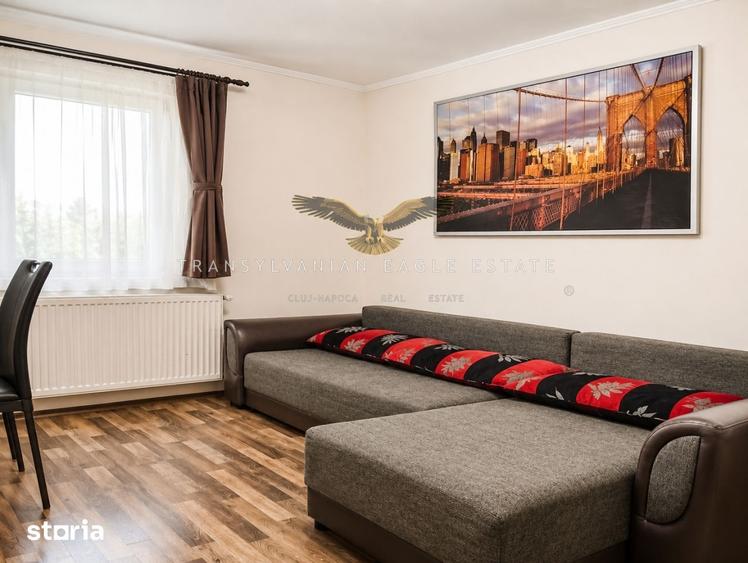 Apartament cu 2 camere semidecomandat, mobilat în Becaș