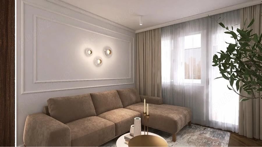 Apartament cu 3 camere decomandat în Ultracentral