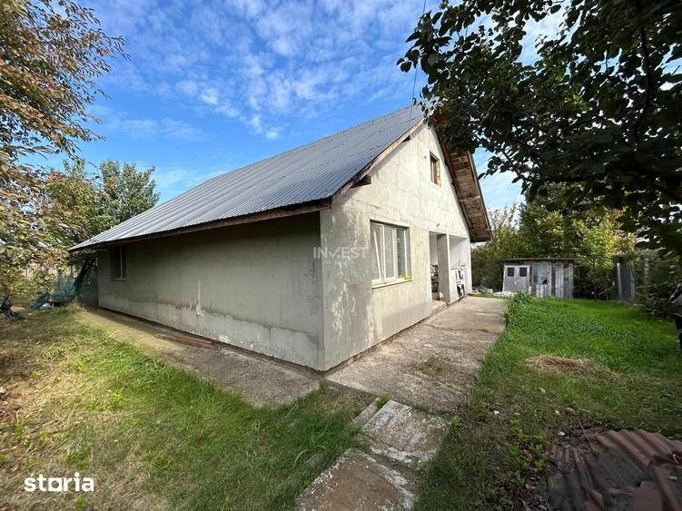 Casă cu 2 camere cu Teren 400 Mp în Miroslava