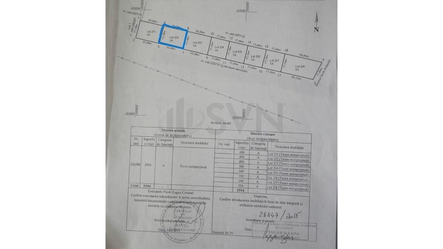 Teren Construcții intravilan de 400 mp, în Titan