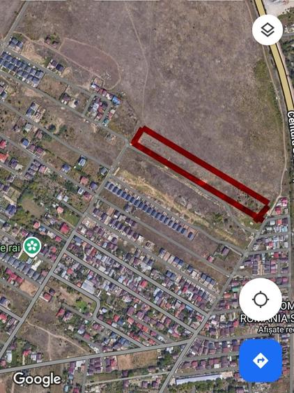 Teren Construcții intravilan de 12930 mp, în Pantelimon