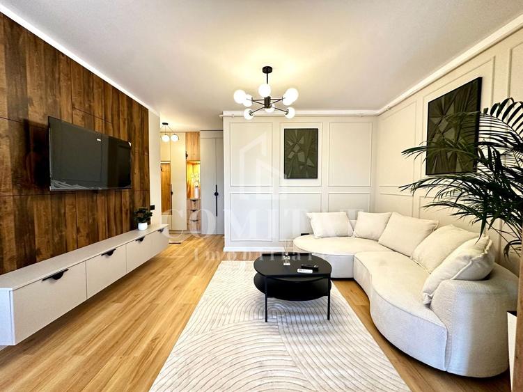 Apartament cu 2 camere semidecomandat, mobilat în Florești