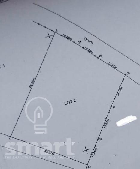Teren Construcții intravilan de 1500 mp, în Aiton