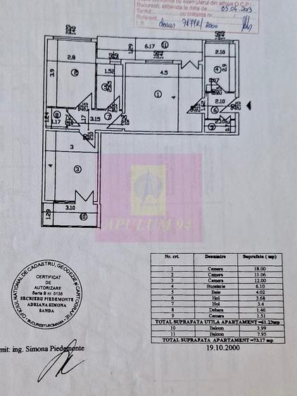 Ap 3 camere , Uverturii, metrou Lujerului - pret imbatabil - 6